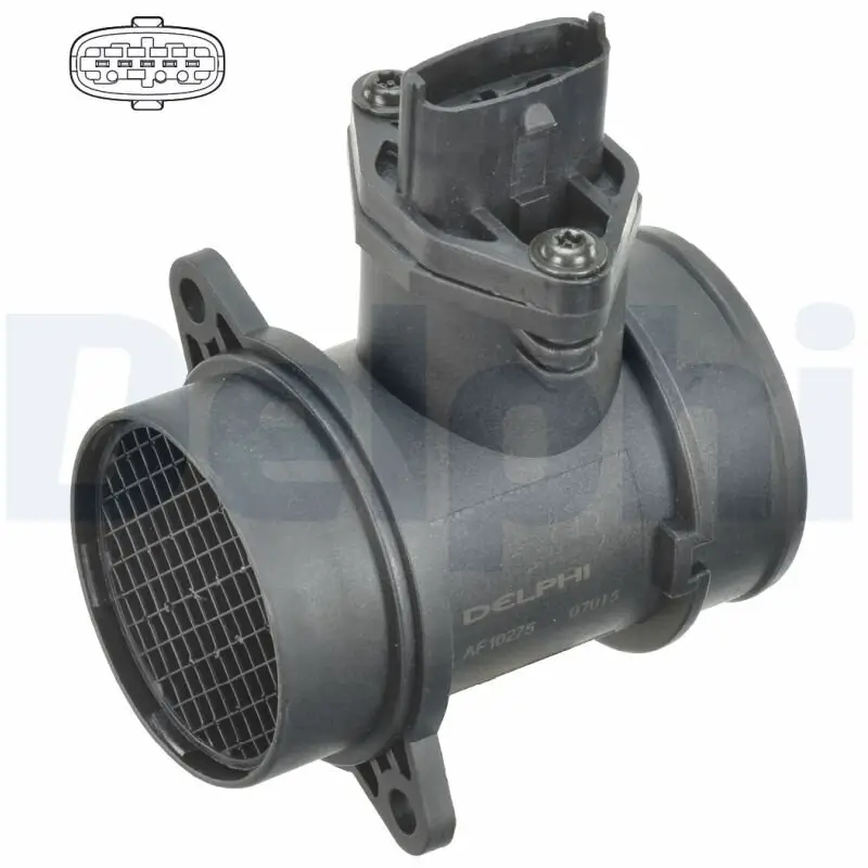 Luftmassenmesser 12 V DELPHI AF10275-12B1