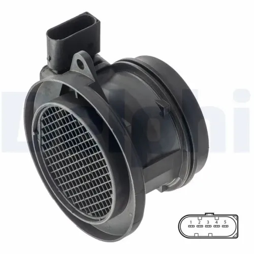 Luftmassenmesser 12 V DELPHI AF10338-12B1 Bild Luftmassenmesser 12 V DELPHI AF10338-12B1