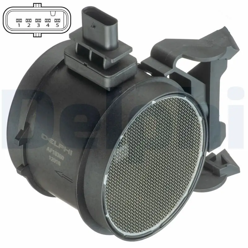 Luftmassenmesser 12 V DELPHI AF10360-12B1