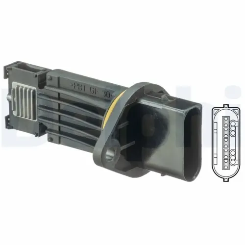 Luftmassenmesser 12 V DELPHI AF10366-12B1 Bild Luftmassenmesser 12 V DELPHI AF10366-12B1