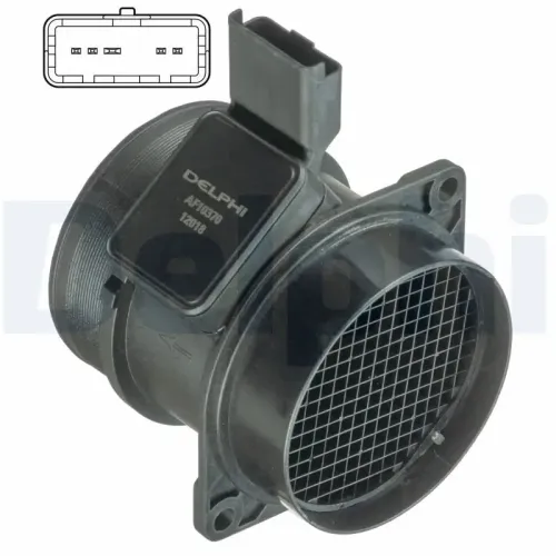 Luftmassenmesser 12 V DELPHI AF10370-12B1 Bild Luftmassenmesser 12 V DELPHI AF10370-12B1