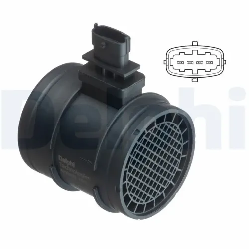 Luftmassenmesser 12 V DELPHI AF10378-12B1 Bild Luftmassenmesser 12 V DELPHI AF10378-12B1