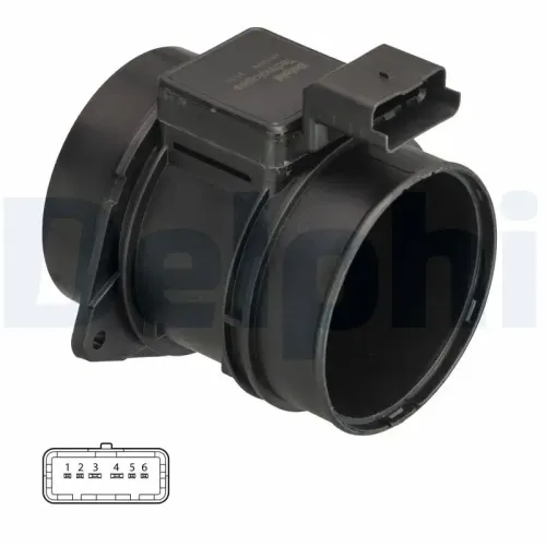 Luftmassenmesser 12 V DELPHI AF10379-12B1 Bild Luftmassenmesser 12 V DELPHI AF10379-12B1