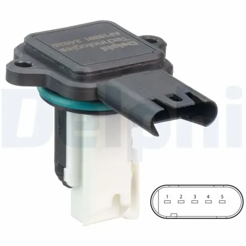 Luftmassenmesser 12 V DELPHI AF10381-12B1 Bild Luftmassenmesser 12 V DELPHI AF10381-12B1