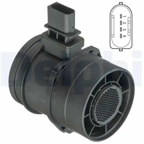 Luftmassenmesser 12 V DELPHI AF10394-12B1 Bild Luftmassenmesser 12 V DELPHI AF10394-12B1