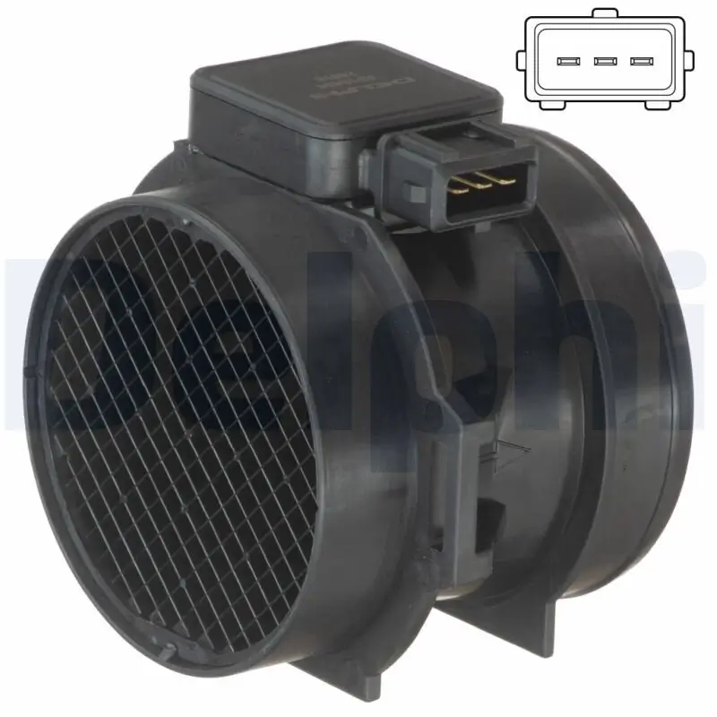 Luftmassenmesser 12 V DELPHI AF10494-12B1