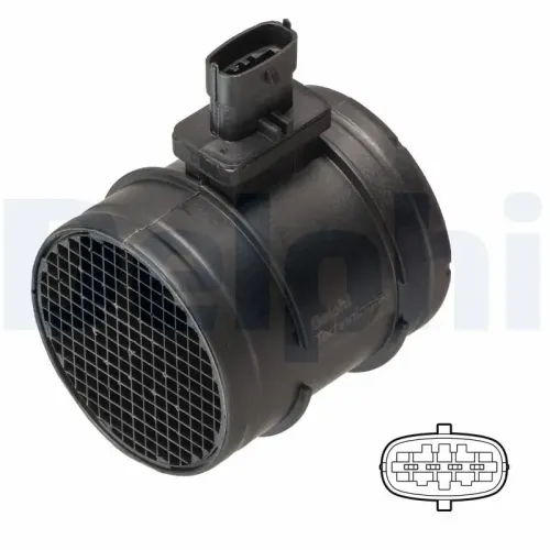 Luftmassenmesser 12 V DELPHI AF10633-12B1 Bild Luftmassenmesser 12 V DELPHI AF10633-12B1