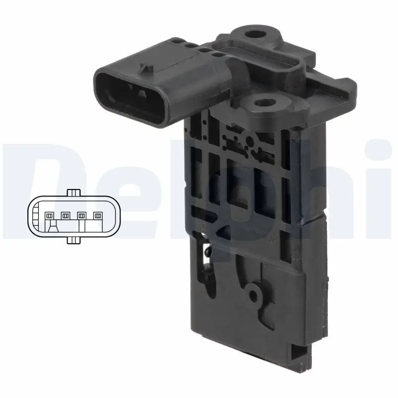 Luftmassenmesser 5 V DELPHI AF10766-12B1