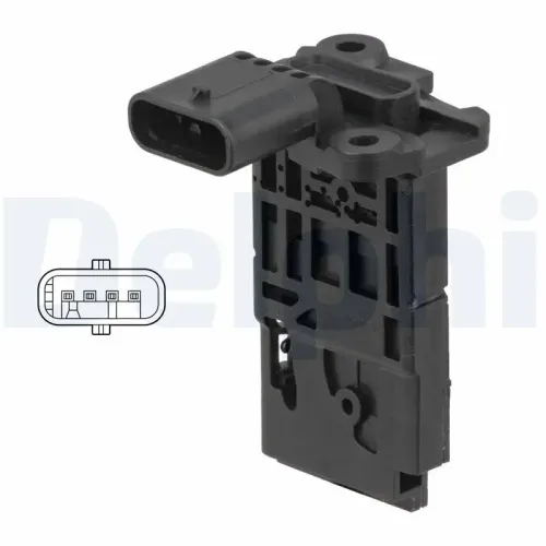 Luftmassenmesser 5 V DELPHI AF10766-12B1 Bild Luftmassenmesser 5 V DELPHI AF10766-12B1