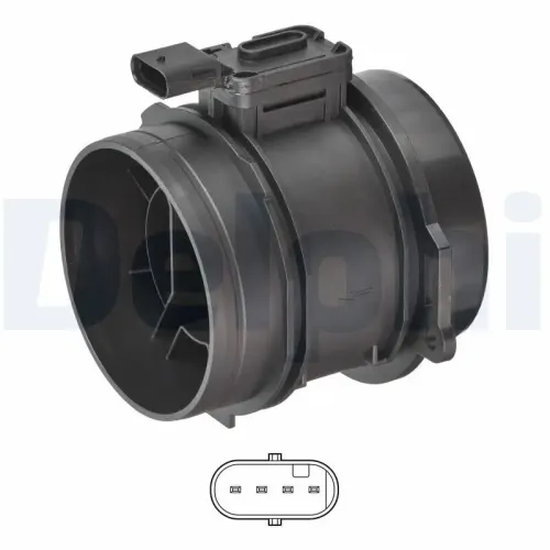 Luftmassenmesser 5 V DELPHI AF10771-12B1 Bild Luftmassenmesser 5 V DELPHI AF10771-12B1