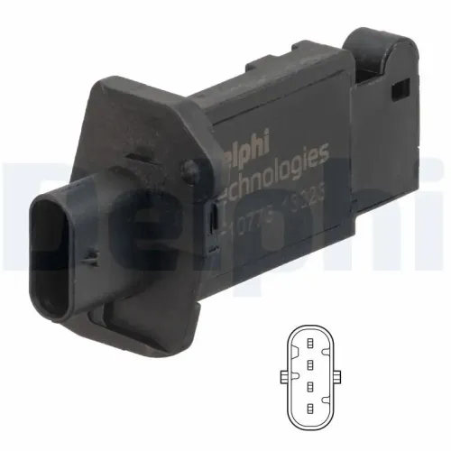 Luftmassenmesser 5 V DELPHI AF10773-12B1 Bild Luftmassenmesser 5 V DELPHI AF10773-12B1