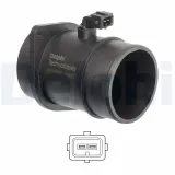 Luftmassenmesser 5 V DELPHI AF10804-12B1