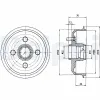 Bremstrommel DELPHI BF229