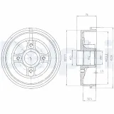 Bremstrommel DELPHI BF281