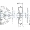Bremstrommel Hinterachse DELPHI BF392 Bild Bremstrommel Hinterachse DELPHI BF392