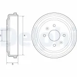 Bremstrommel DELPHI BF548