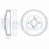 Bremstrommel Hinterachse DELPHI BF673