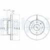 Bremsscheibe DELPHI BG2339 Bild Bremsscheibe DELPHI BG2339
