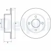 Bremsscheibe Hinterachse DELPHI BG2343 Bild Bremsscheibe Hinterachse DELPHI BG2343