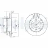 Bremsscheibe Vorderachse DELPHI BG2384 Bild Bremsscheibe Vorderachse DELPHI BG2384