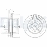 Bremsscheibe DELPHI BG2440