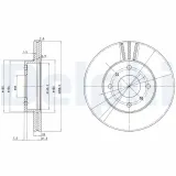 Bremsscheibe DELPHI BG2567