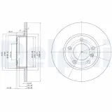 Bremsscheibe DELPHI BG2622