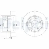 Bremsscheibe DELPHI BG2806