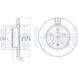 Bremsscheibe DELPHI BG2908