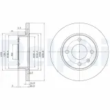 Bremsscheibe DELPHI BG2910