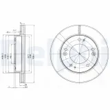 Bremsscheibe Vorderachse DELPHI BG3226