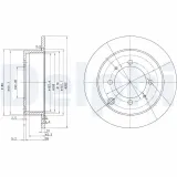 Bremsscheibe DELPHI BG3400