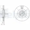 Bremsscheibe Vorderachse DELPHI BG3528