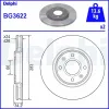 Bremsscheibe DELPHI BG3622 Bild Bremsscheibe DELPHI BG3622