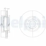 Bremsscheibe Vorderachse DELPHI BG3661C