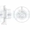 Bremsscheibe Vorderachse DELPHI BG3682 Bild Bremsscheibe Vorderachse DELPHI BG3682