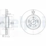 Bremsscheibe Vorderachse DELPHI BG3685
