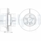 Bremsscheibe DELPHI BG3719