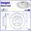 Bremsscheibe Hinterachse DELPHI BG3725C