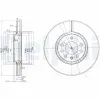 Bremsscheibe Vorderachse DELPHI BG3772C Bild Bremsscheibe Vorderachse DELPHI BG3772C
