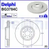 Bremsscheibe Vorderachse DELPHI BG3784C Bild Bremsscheibe Vorderachse DELPHI BG3784C