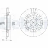 Bremsscheibe Vorderachse DELPHI BG3796