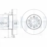 Bremsscheibe DELPHI BG3890C