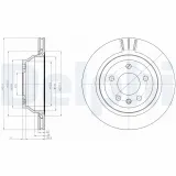 Bremsscheibe DELPHI BG3894