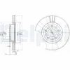 Bremsscheibe Vorderachse DELPHI BG3928 Bild Bremsscheibe Vorderachse DELPHI BG3928