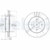 Bremsscheibe DELPHI BG3932