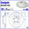 Bremsscheibe DELPHI BG4070C Bild Bremsscheibe DELPHI BG4070C