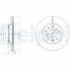 Bremsscheibe DELPHI BG4093C Bild Bremsscheibe DELPHI BG4093C