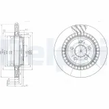 Bremsscheibe DELPHI BG4144
