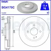 Bremsscheibe DELPHI BG4170C